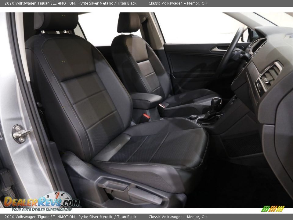 2020 Volkswagen Tiguan SEL 4MOTION Pyrite Silver Metallic / Titan Black Photo #14