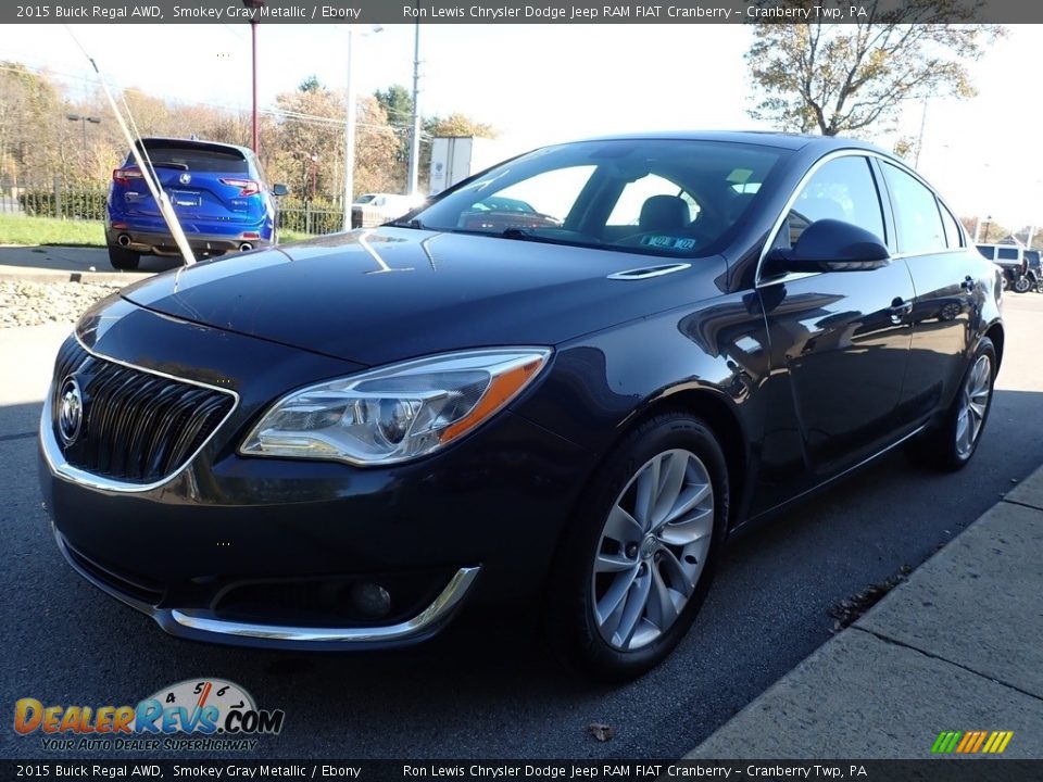 2015 Buick Regal AWD Smokey Gray Metallic / Ebony Photo #7