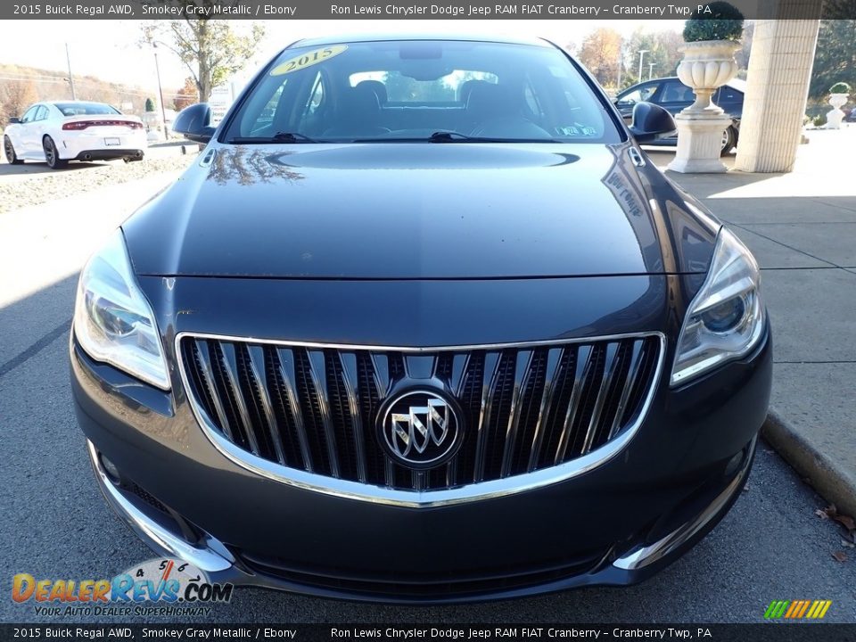 2015 Buick Regal AWD Smokey Gray Metallic / Ebony Photo #8