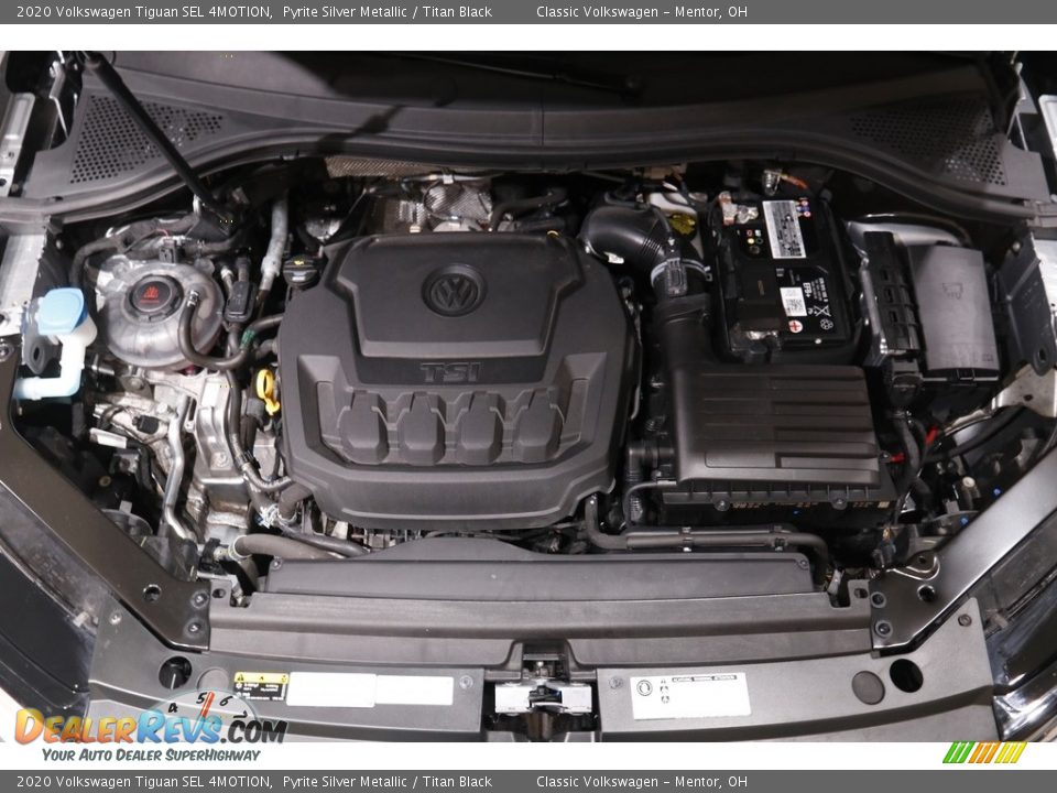 2020 Volkswagen Tiguan SEL 4MOTION Pyrite Silver Metallic / Titan Black Photo #18