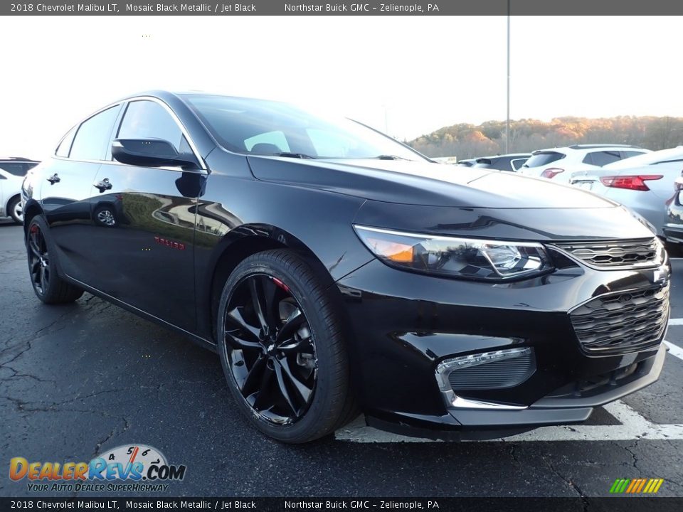 2018 Chevrolet Malibu LT Mosaic Black Metallic / Jet Black Photo #4