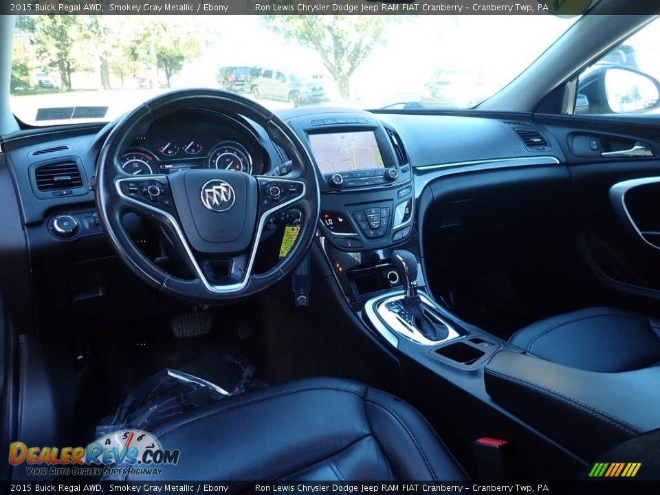 2015 Buick Regal AWD Smokey Gray Metallic / Ebony Photo #14