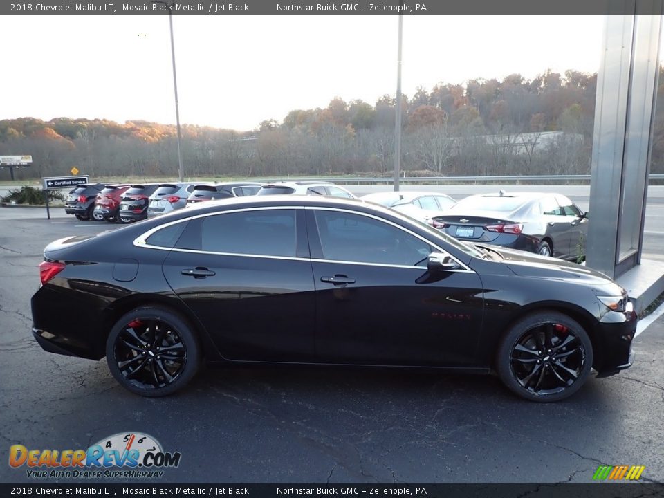 2018 Chevrolet Malibu LT Mosaic Black Metallic / Jet Black Photo #5