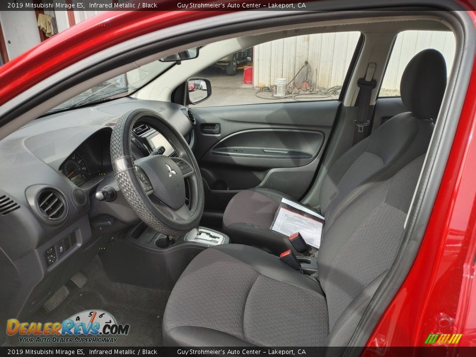 Front Seat of 2019 Mitsubishi Mirage ES Photo #4