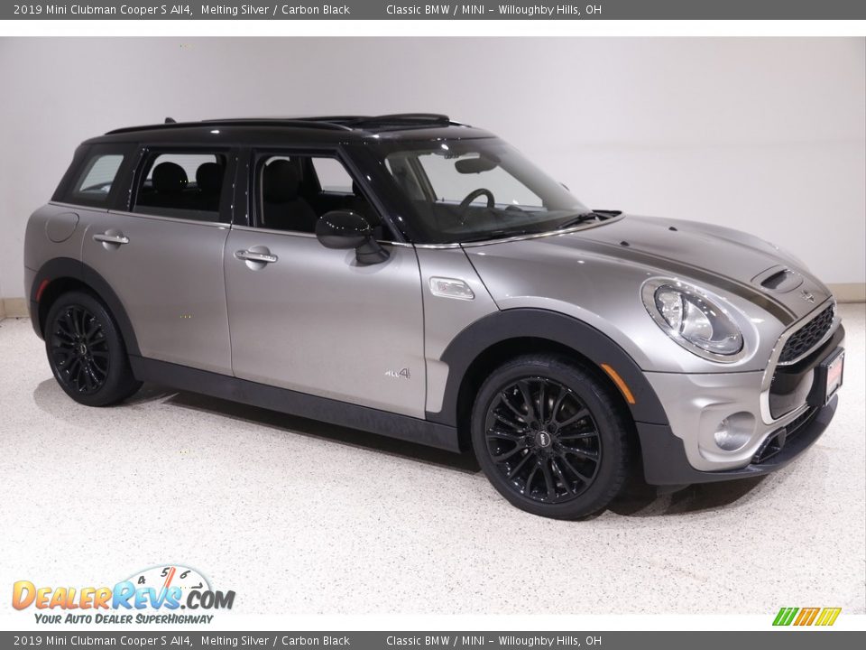 2019 Mini Clubman Cooper S All4 Melting Silver / Carbon Black Photo #1