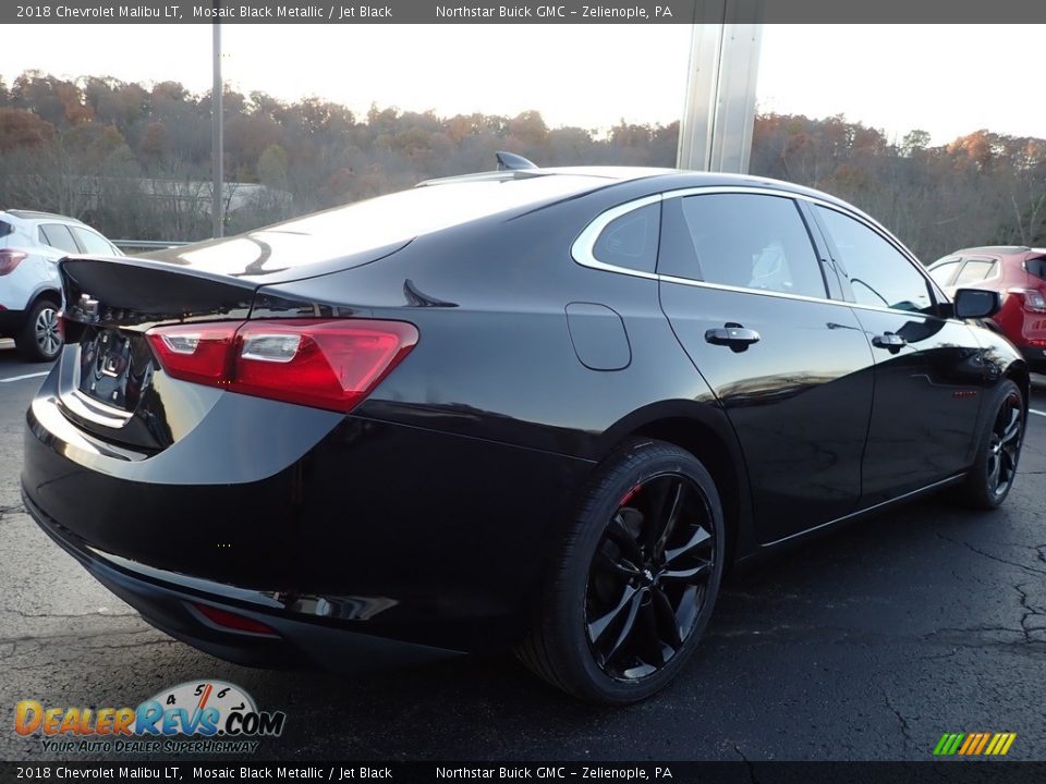 2018 Chevrolet Malibu LT Mosaic Black Metallic / Jet Black Photo #9