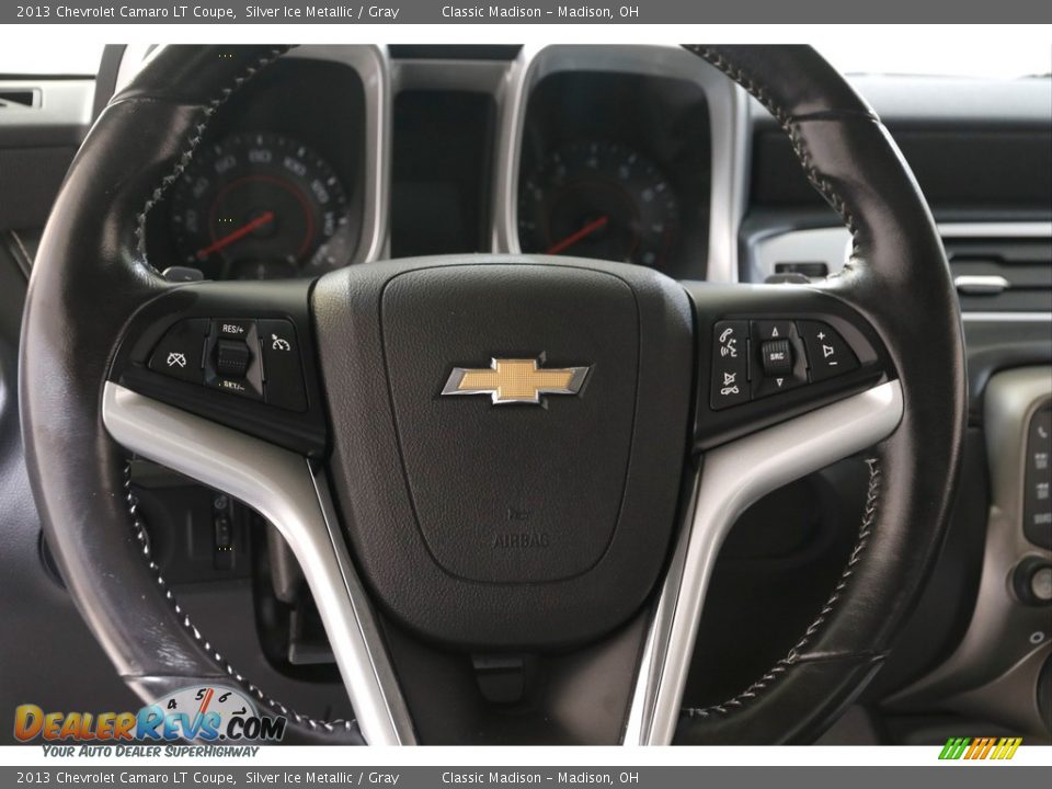 2013 Chevrolet Camaro LT Coupe Silver Ice Metallic / Gray Photo #7