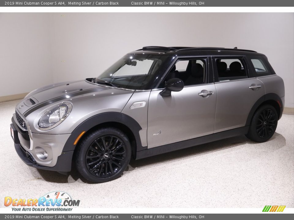 2019 Mini Clubman Cooper S All4 Melting Silver / Carbon Black Photo #3