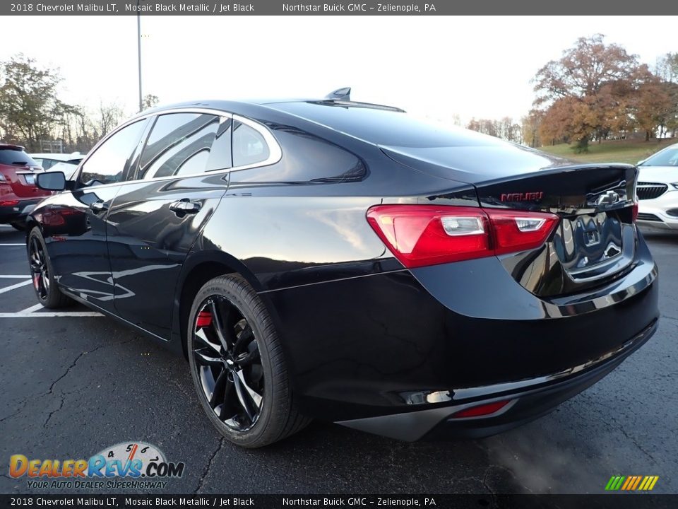 2018 Chevrolet Malibu LT Mosaic Black Metallic / Jet Black Photo #12