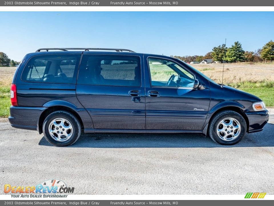 2003 Oldsmobile Silhouette Premiere Indigo Blue / Gray Photo #3