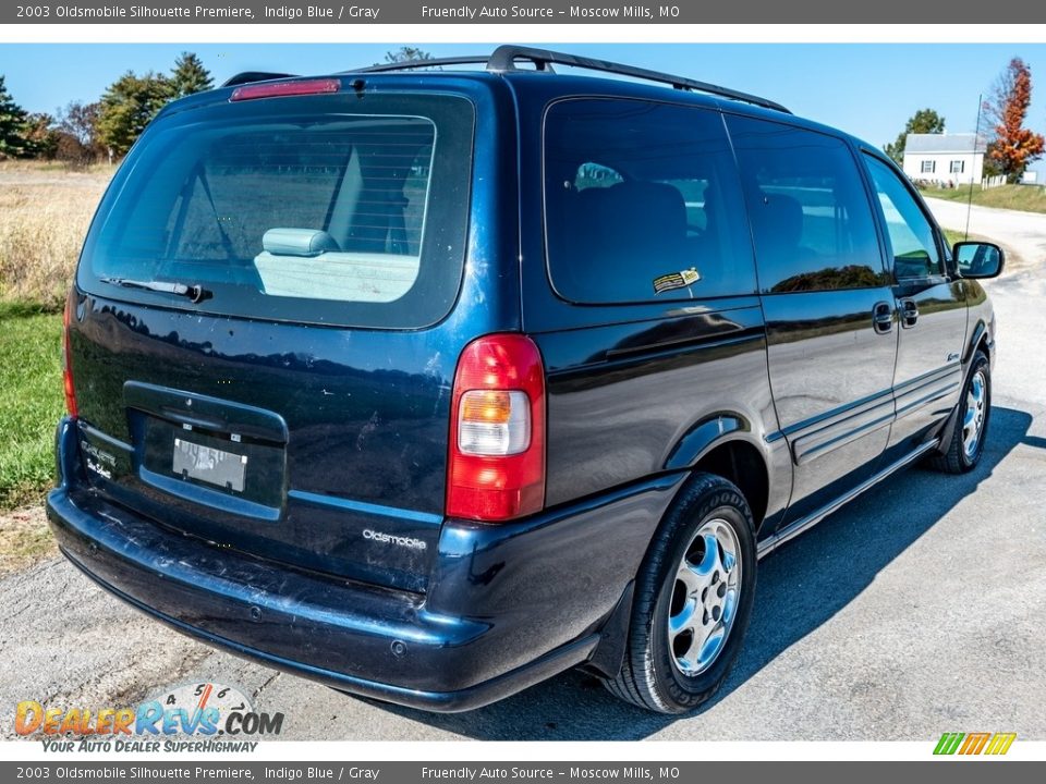 2003 Oldsmobile Silhouette Premiere Indigo Blue / Gray Photo #4