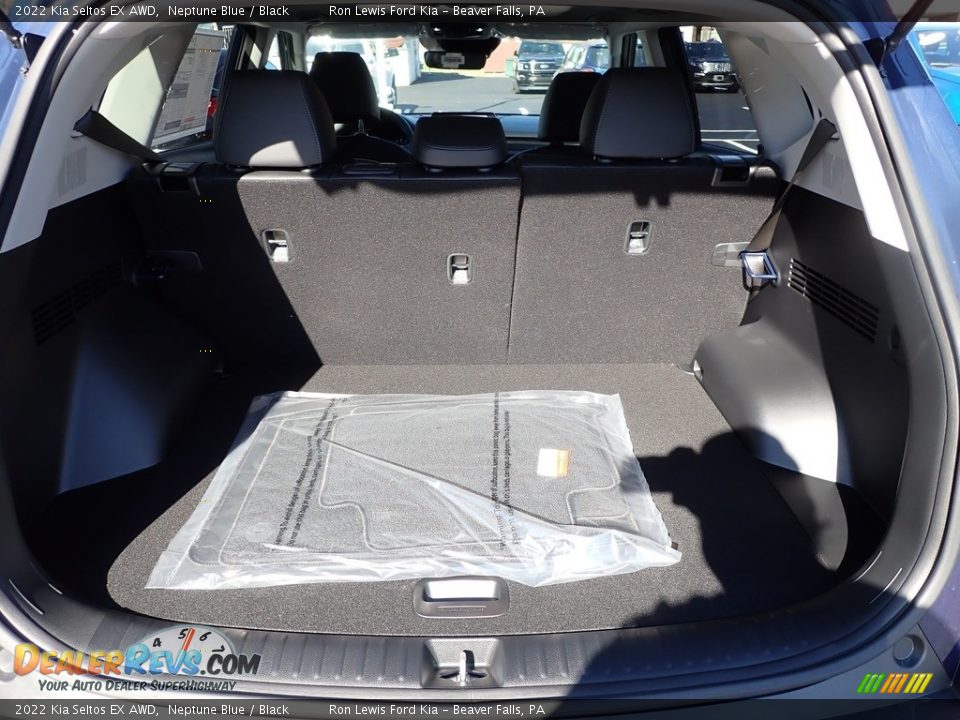 2022 Kia Seltos EX AWD Neptune Blue / Black Photo #4
