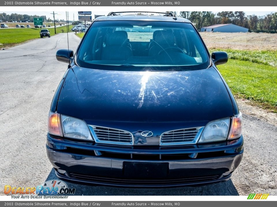 2003 Oldsmobile Silhouette Premiere Indigo Blue / Gray Photo #9