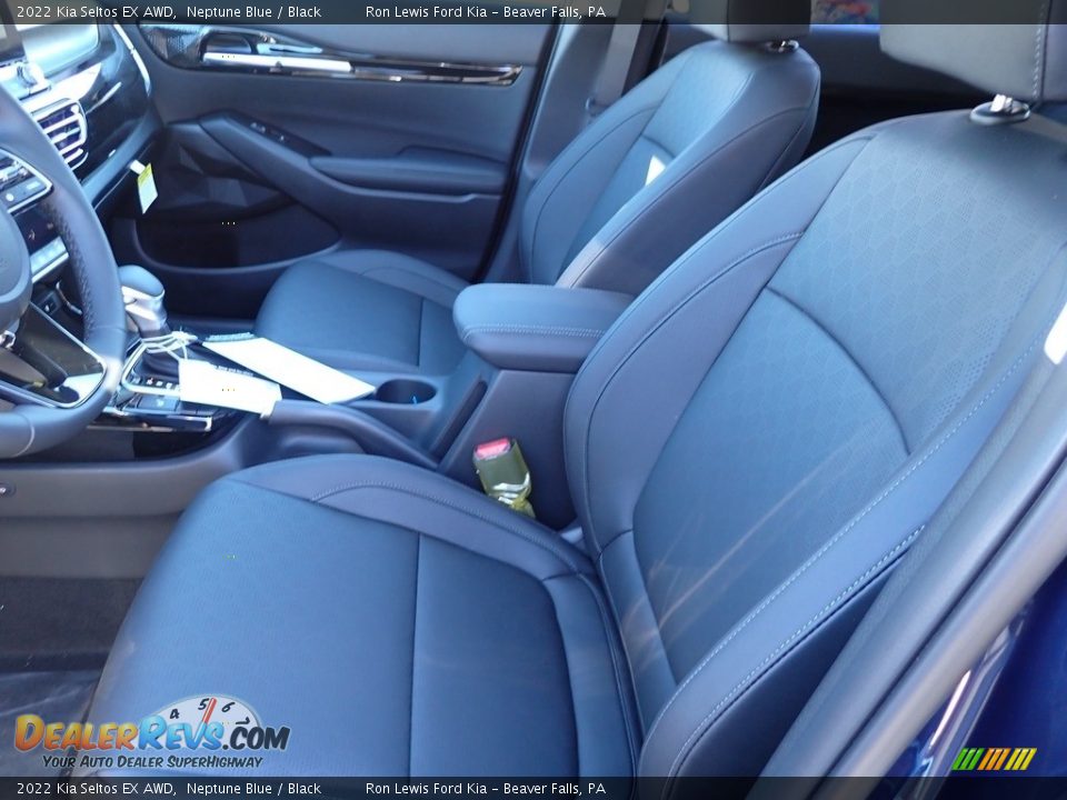 2022 Kia Seltos EX AWD Neptune Blue / Black Photo #10