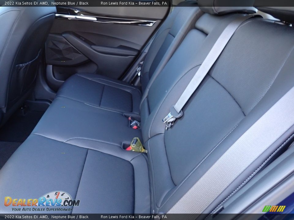 2022 Kia Seltos EX AWD Neptune Blue / Black Photo #11