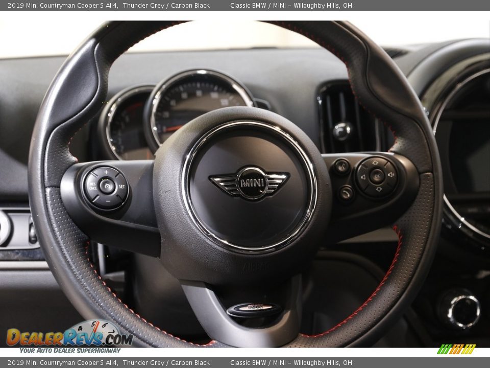 2019 Mini Countryman Cooper S All4 Thunder Grey / Carbon Black Photo #7