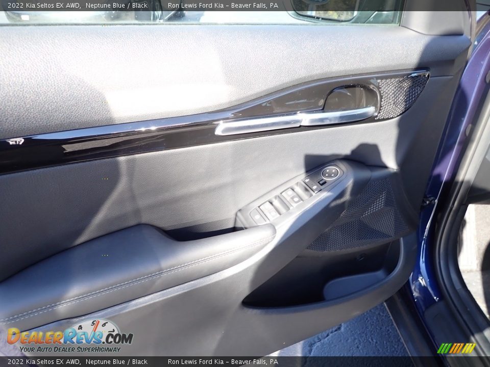 2022 Kia Seltos EX AWD Neptune Blue / Black Photo #13