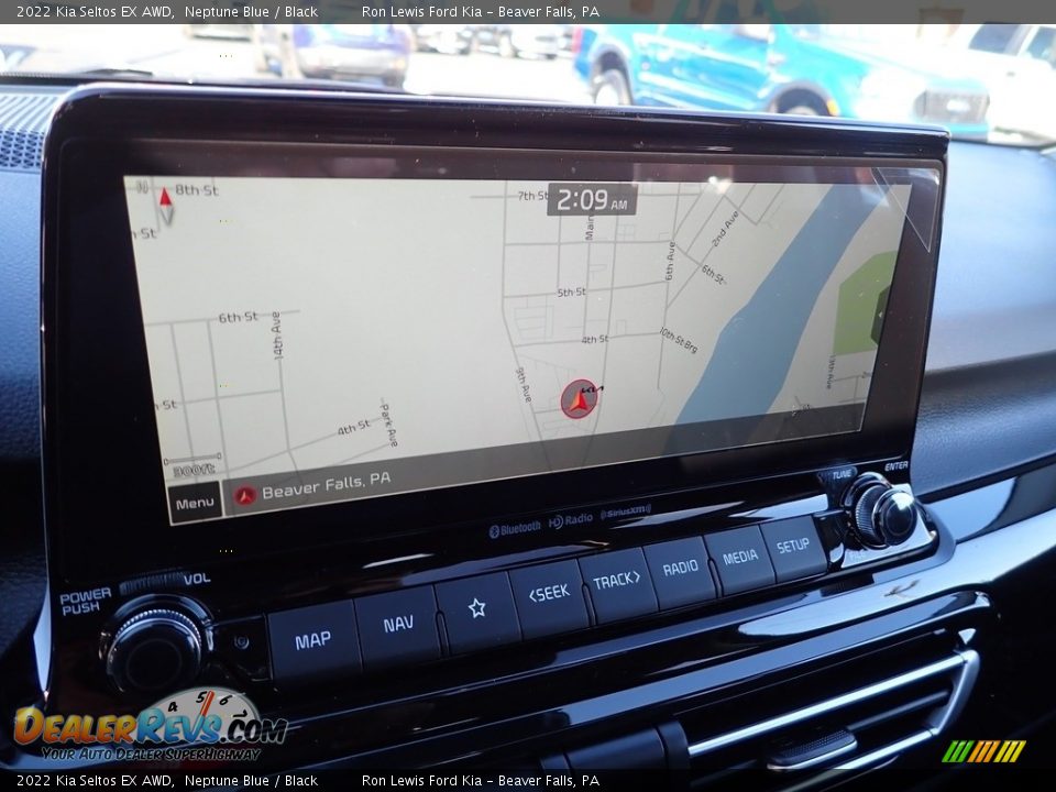 2022 Kia Seltos EX AWD Neptune Blue / Black Photo #16