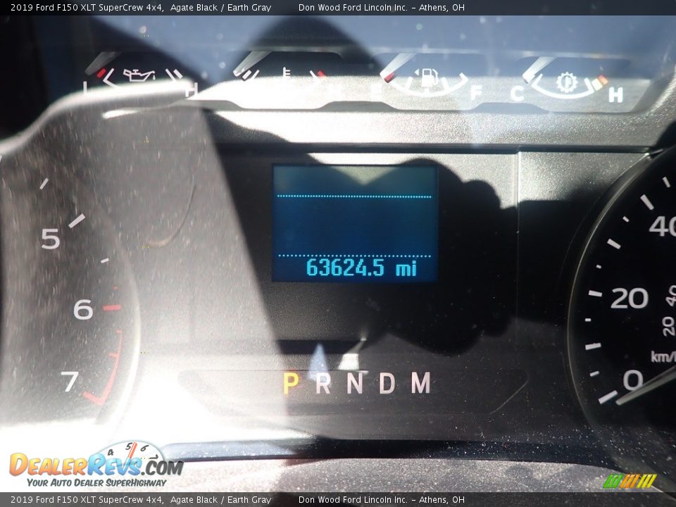 2019 Ford F150 XLT SuperCrew 4x4 Agate Black / Earth Gray Photo #14