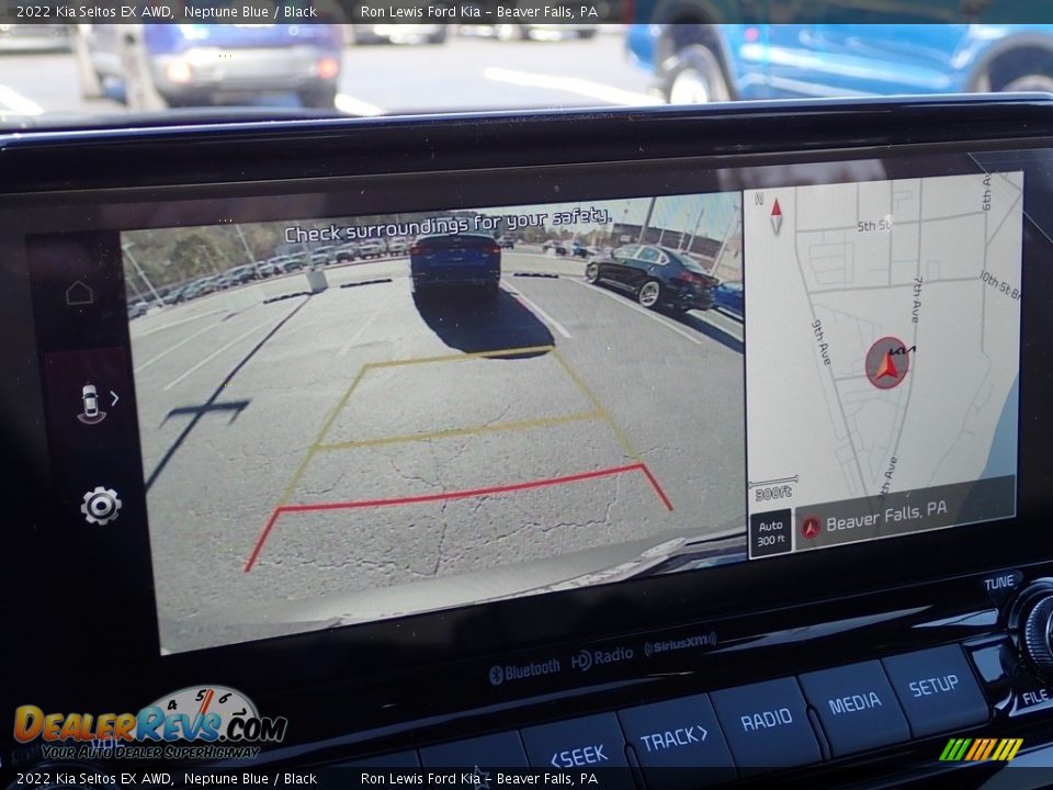 2022 Kia Seltos EX AWD Neptune Blue / Black Photo #20