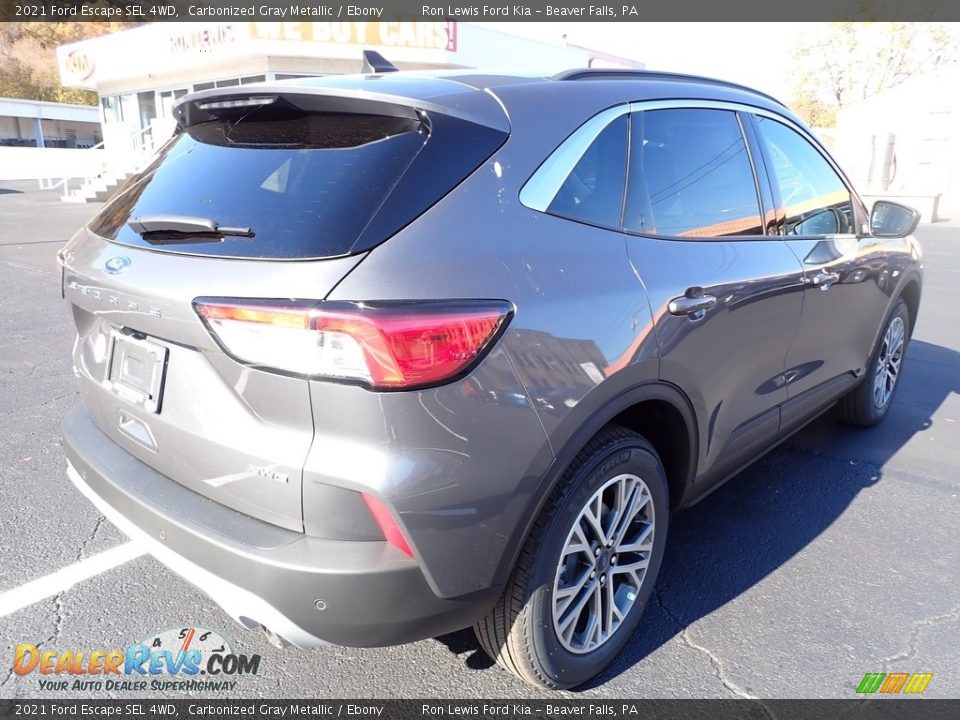2021 Ford Escape SEL 4WD Carbonized Gray Metallic / Ebony Photo #2