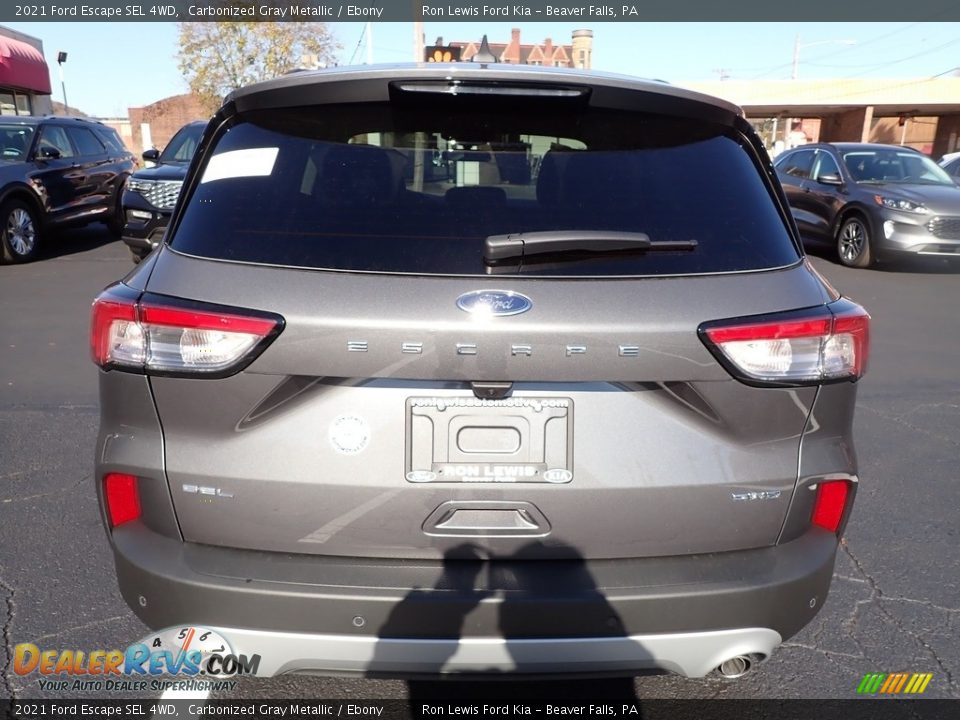 2021 Ford Escape SEL 4WD Carbonized Gray Metallic / Ebony Photo #3