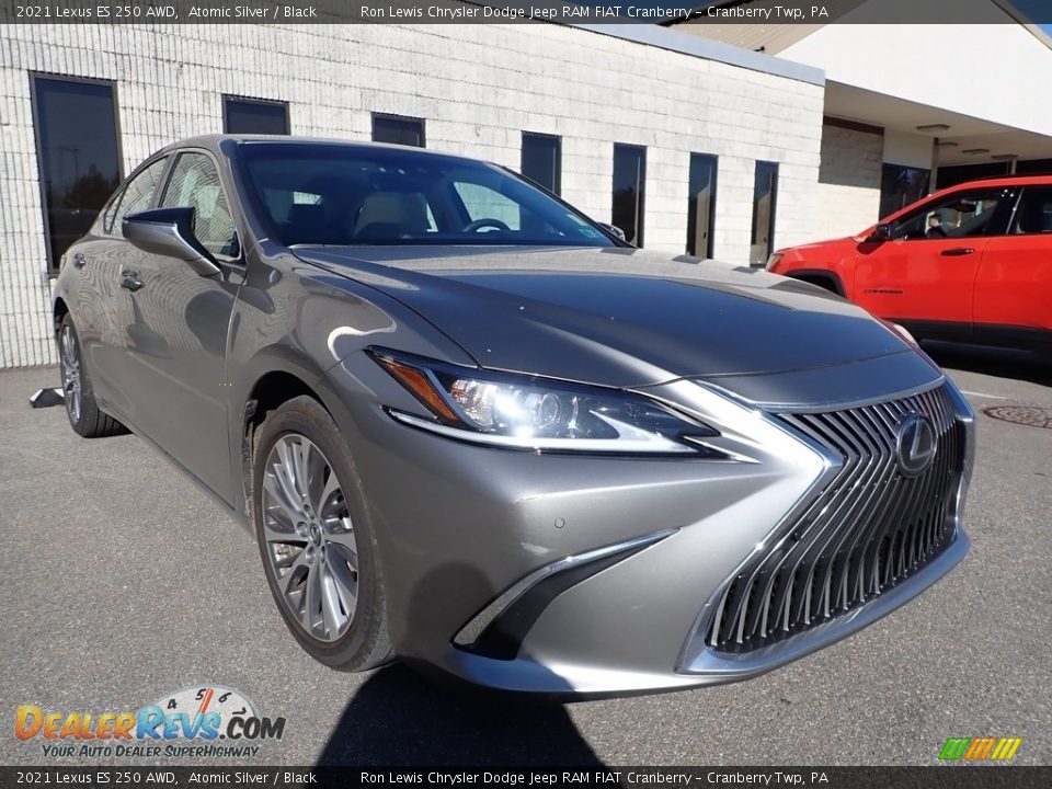 2021 Lexus ES 250 AWD Atomic Silver / Black Photo #2