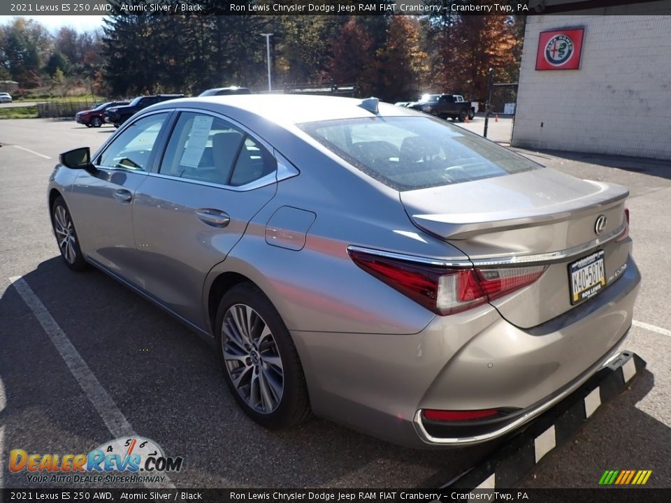 2021 Lexus ES 250 AWD Atomic Silver / Black Photo #3