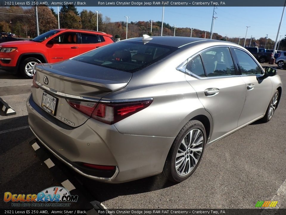 2021 Lexus ES 250 AWD Atomic Silver / Black Photo #4