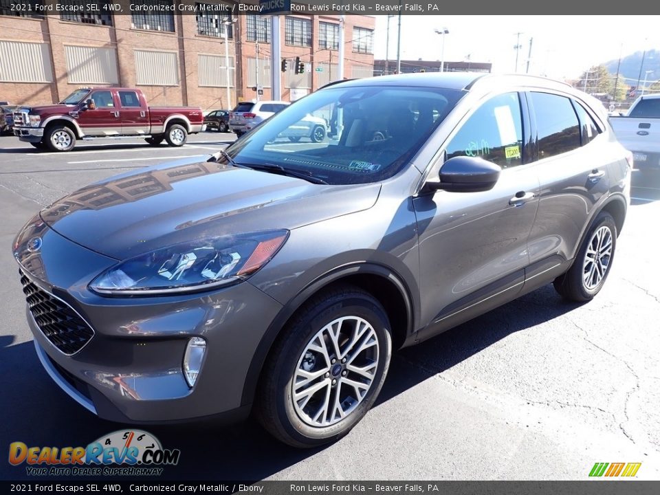 2021 Ford Escape SEL 4WD Carbonized Gray Metallic / Ebony Photo #7