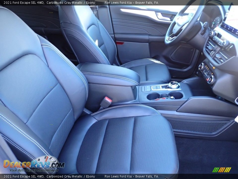 2021 Ford Escape SEL 4WD Carbonized Gray Metallic / Ebony Photo #11