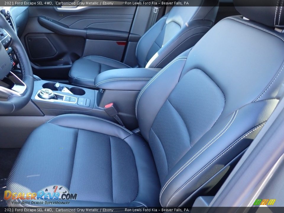2021 Ford Escape SEL 4WD Carbonized Gray Metallic / Ebony Photo #13