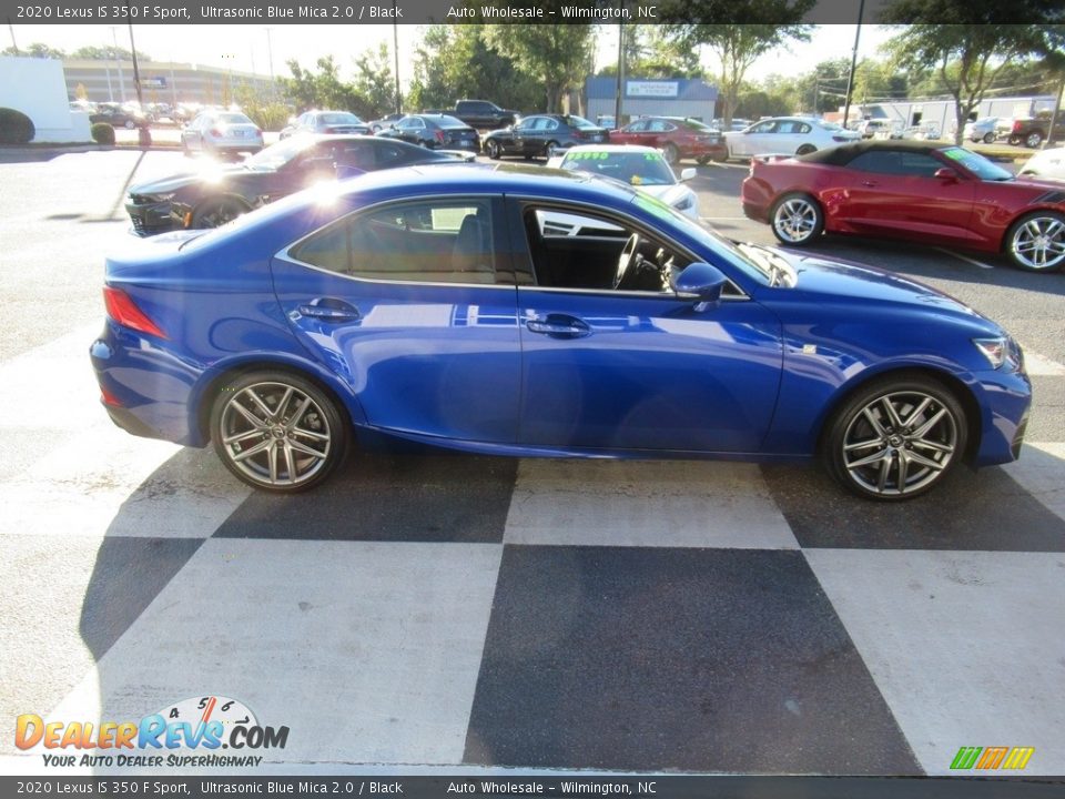 2020 Lexus IS 350 F Sport Ultrasonic Blue Mica 2.0 / Black Photo #3