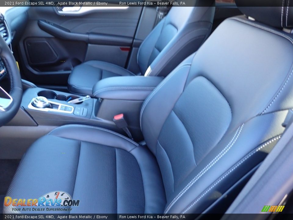 2021 Ford Escape SEL 4WD Agate Black Metallic / Ebony Photo #13