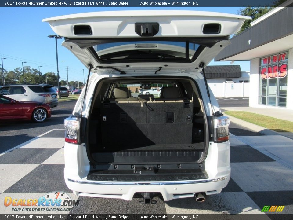 2017 Toyota 4Runner Limited 4x4 Blizzard Pearl White / Sand Beige Photo #5