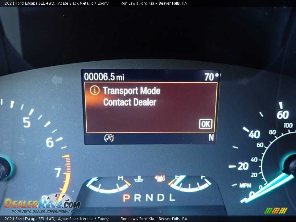 2021 Ford Escape SEL 4WD Agate Black Metallic / Ebony Photo #19