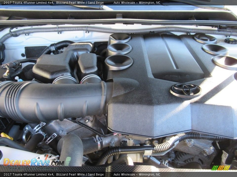 2017 Toyota 4Runner Limited 4x4 Blizzard Pearl White / Sand Beige Photo #6