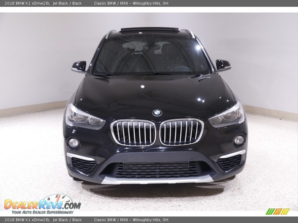 2018 BMW X1 xDrive28i Jet Black / Black Photo #2