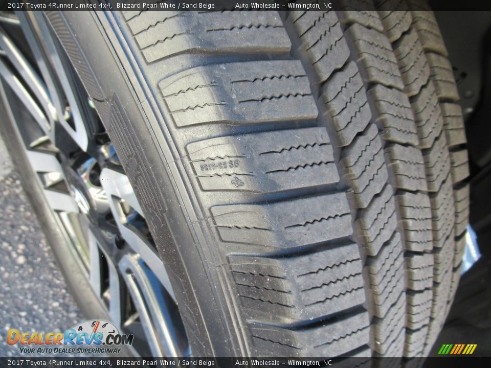 2017 Toyota 4Runner Limited 4x4 Blizzard Pearl White / Sand Beige Photo #8