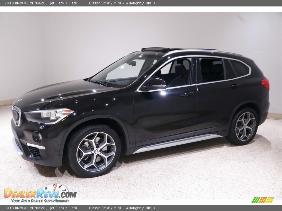 2018 BMW X1 xDrive28i Jet Black / Black Photo #3