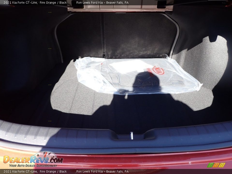 2021 Kia Forte GT-Line Fire Orange / Black Photo #4