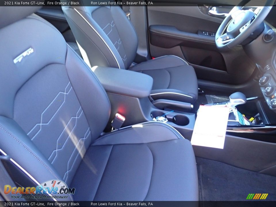 Front Seat of 2021 Kia Forte GT-Line Photo #11