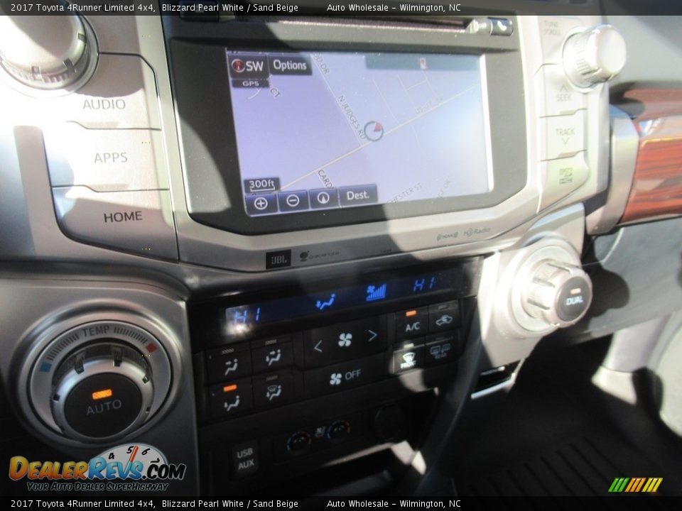 2017 Toyota 4Runner Limited 4x4 Blizzard Pearl White / Sand Beige Photo #17