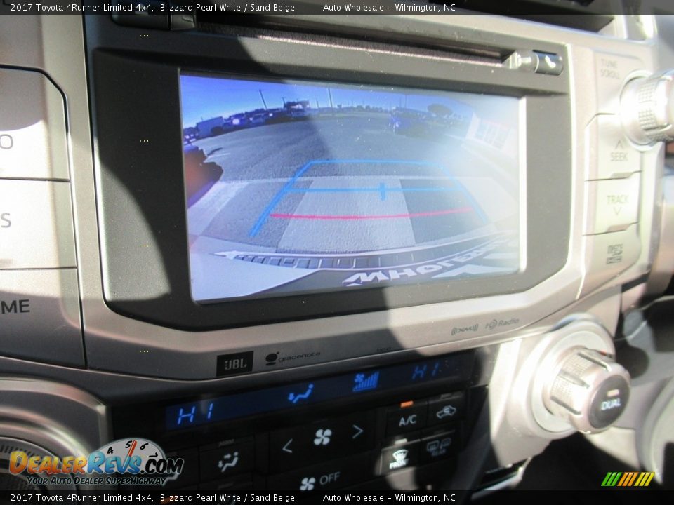 2017 Toyota 4Runner Limited 4x4 Blizzard Pearl White / Sand Beige Photo #18