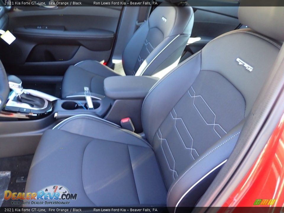 Front Seat of 2021 Kia Forte GT-Line Photo #13