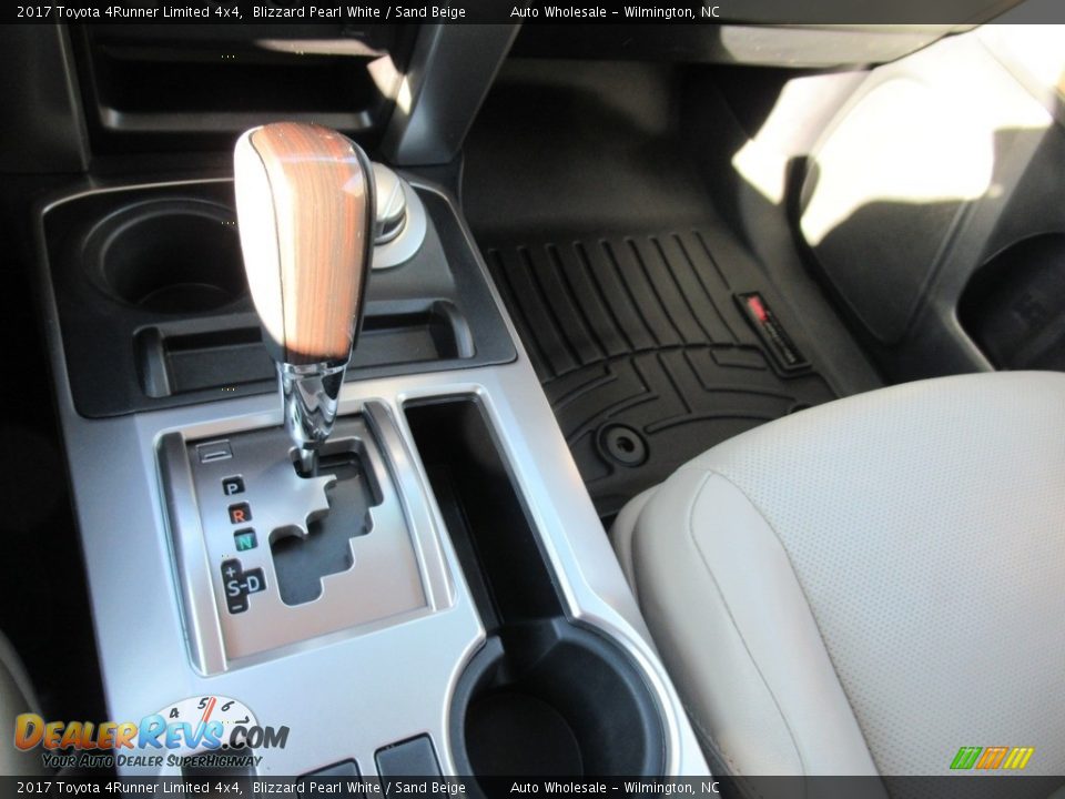 2017 Toyota 4Runner Limited 4x4 Blizzard Pearl White / Sand Beige Photo #19