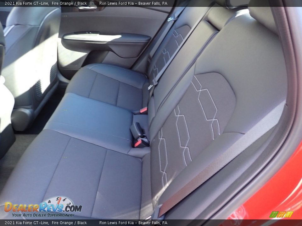Rear Seat of 2021 Kia Forte GT-Line Photo #14