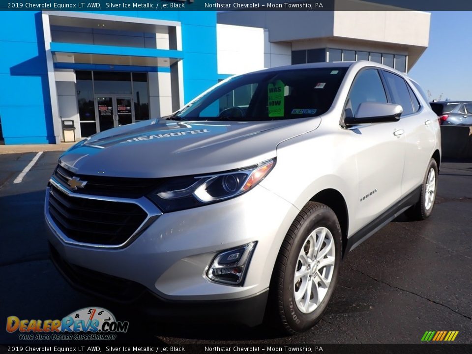 2019 Chevrolet Equinox LT AWD Silver Ice Metallic / Jet Black Photo #2