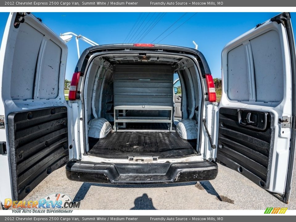 2012 Chevrolet Express 2500 Cargo Van Summit White / Medium Pewter Photo #2