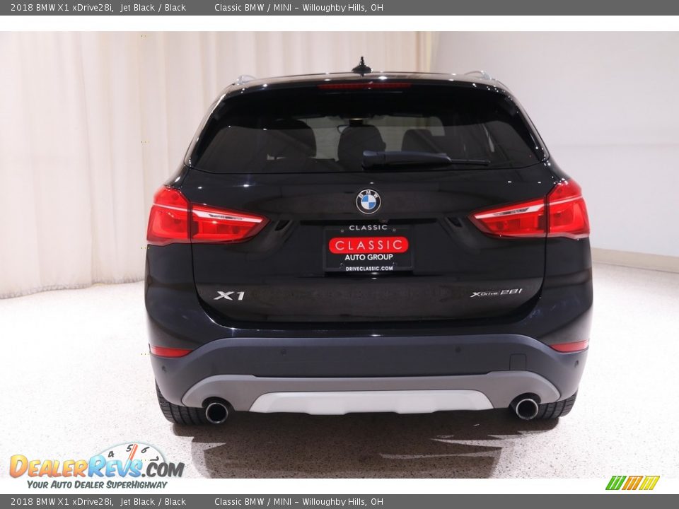 2018 BMW X1 xDrive28i Jet Black / Black Photo #20